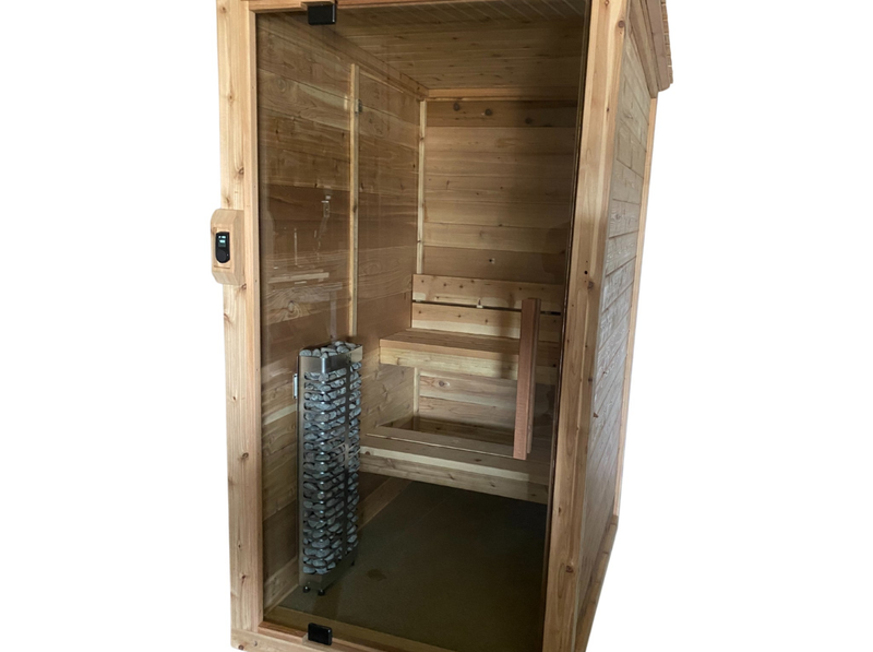 Prestige Wellness Hybrid Heat Quad Sauna