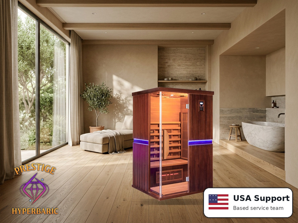 Prestige Wellness Cedar Adjust Flex Duo Sauna