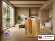 Prestige Wellness Classic Carbon Duo Sauna
