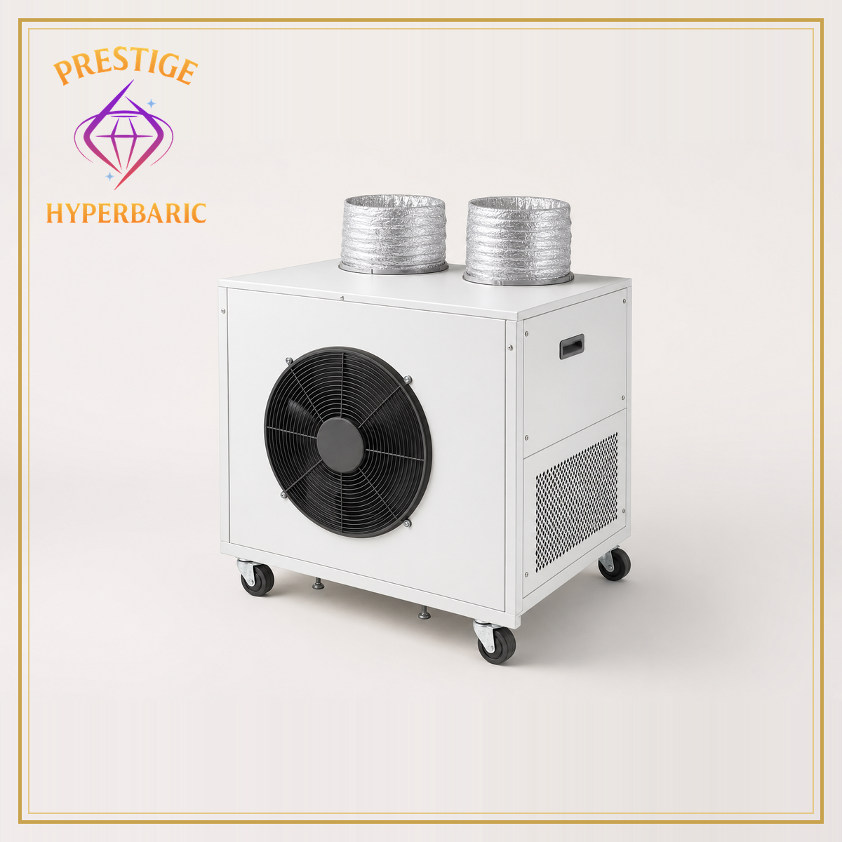 Prestige Hyperbaric Industrial-Grade Chamber Air Conditioner / Cooler — Sub-Zero Capable, High-Flow